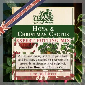 allgood farm hoya and christmas cactus expert potting soil product label