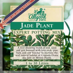 allgood farm jade plant expert potting soil product label