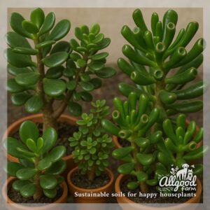 varieties of crassula aka jade or money plant