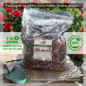 rose soil in recyclable bag