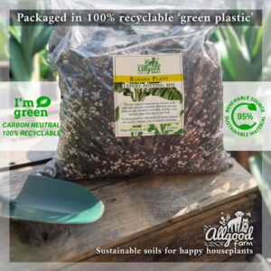 banana soil in recyclable bag